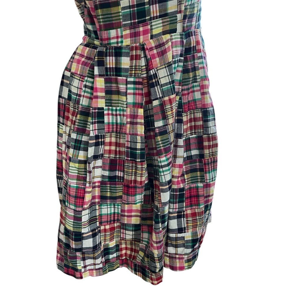Tommy Hilfiger Plaid Strapless Dress Sz 6 - Picture 3 of 12